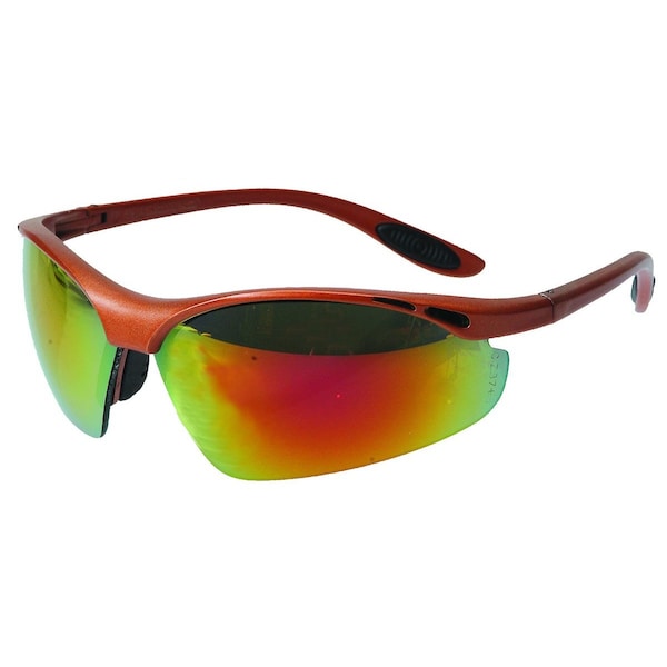 Safety Glasses, Talon, Half Frame 5.34" x2.61" x1.87"